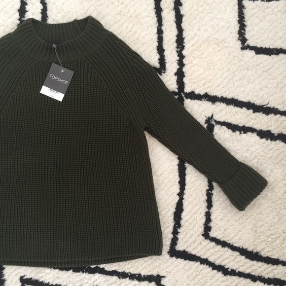 TOPSHOP 3/4 SLEEVE SWEATER - Picture 9 of 9